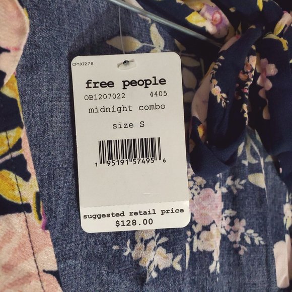 Free People Tate Tunic Midnight Combo S - Picture 10 of 10